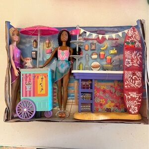 Barbie Pink and Purple Dolls and Accessories Collection